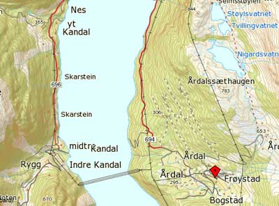 Breim & Froystad map